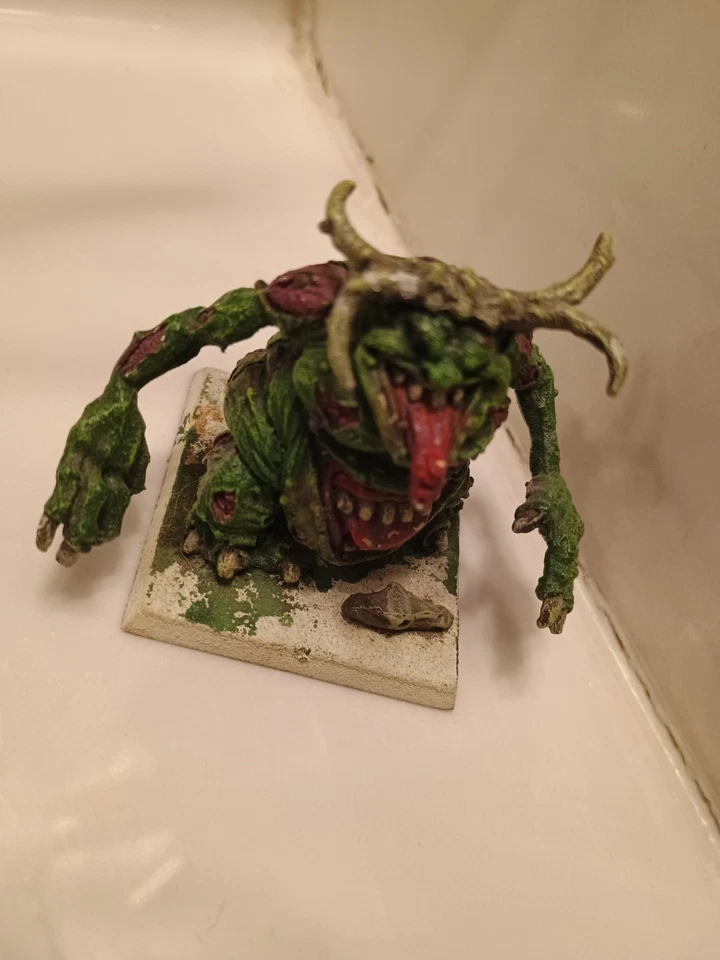 Warhammer Chaos Greater Daemon Of Nurgle Great Unclean One Fuera de Uso Metal  Foto 2 de 4