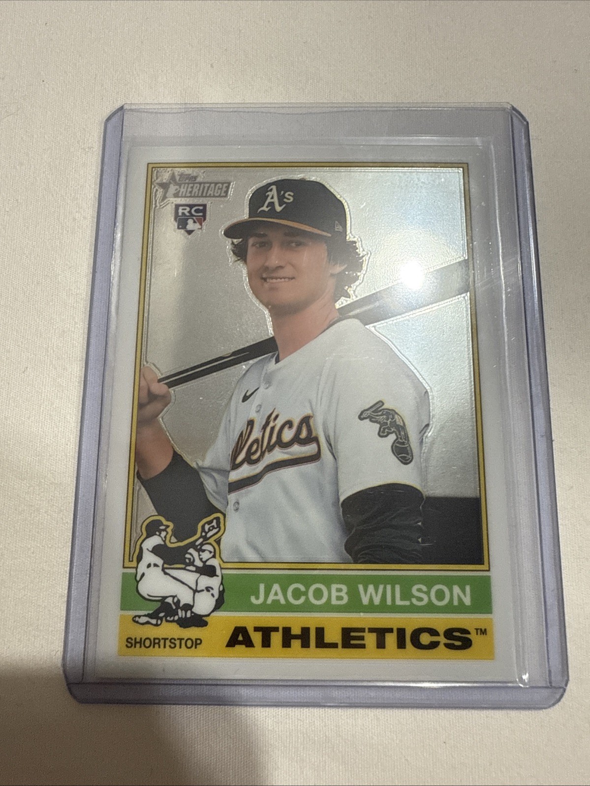 2025 Topps Heritage #15 Jacob Wilson Chrome