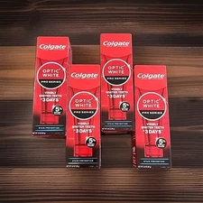 4 Colgate Optic White Pro Series Stain Prevention Toothpaste - 3oz Exp 4 / 27
