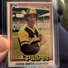 1981 Donruss - Ozzie Smith #1