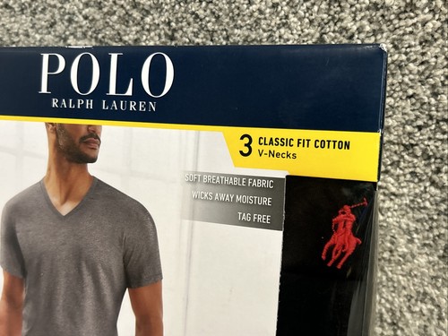 Black Classic V-Neck 3-Pack main image 0