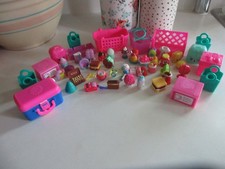Shopkins Lot: 20 Figures, Plus 15 Various Accessories.