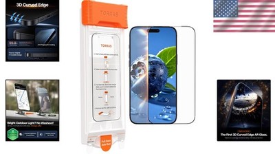 Origarmor for Iphone 17 Pro Max Screen Protector [100% anti Reflection][3D Full