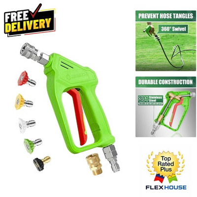 #ad Comfortable 4000 PSI Pressure Washer Gun with Ergonomic Handle and Quick Connect $63.44