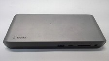 Belkin Thunderbolt 3 Dock-Pro F4U097  USB 3.0  DisplayPort  NO POWER ADAPTER