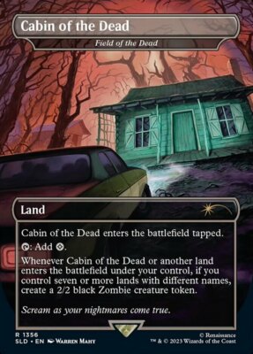 死者の原野/Field of the Dead Foil SecretLair 1x] Cabin of the Dead - Field of the Dead (1356) Near Mint