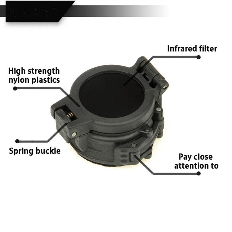 Tactical Flashlight Infrared IR Filter for M300/M600 Scout Tactical Flashlight Infrared IR Filter for M300/M600 Scout