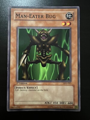 1st Edition Man-Eater Bug Starter Deck: Yugi Evolution -- SYE-017