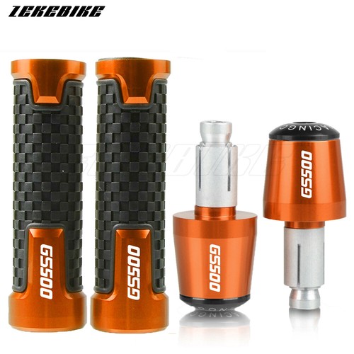 CNC Handlebar Handle Bar Hand Grips End Caps For SUZUKI GS500 GS500E GS500F New - Picture 9 of 12