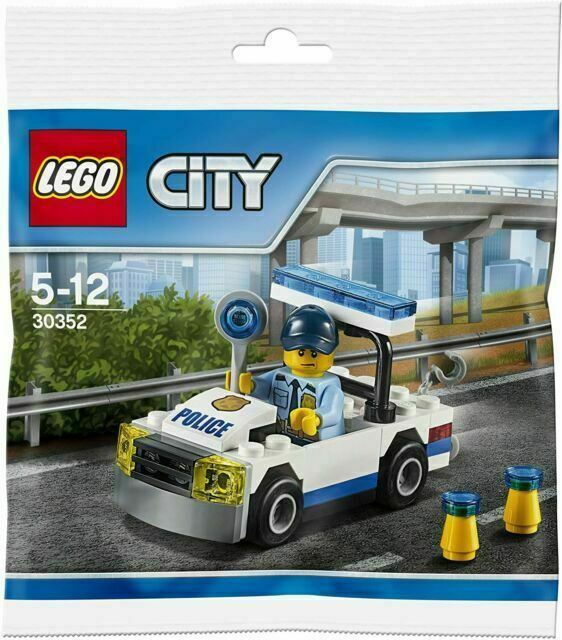 LEGO City 30352 Police Car Polybag – Retired New & Sealed