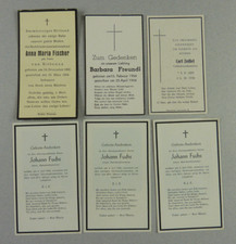 6 obrazów zgonów z lat 50. (Ph20)