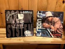 L.L. COOL J lot of 2 vinyl LPs  BOOMIN' THE SYSTEM, I'M THAT TYPE OF GUY def jam