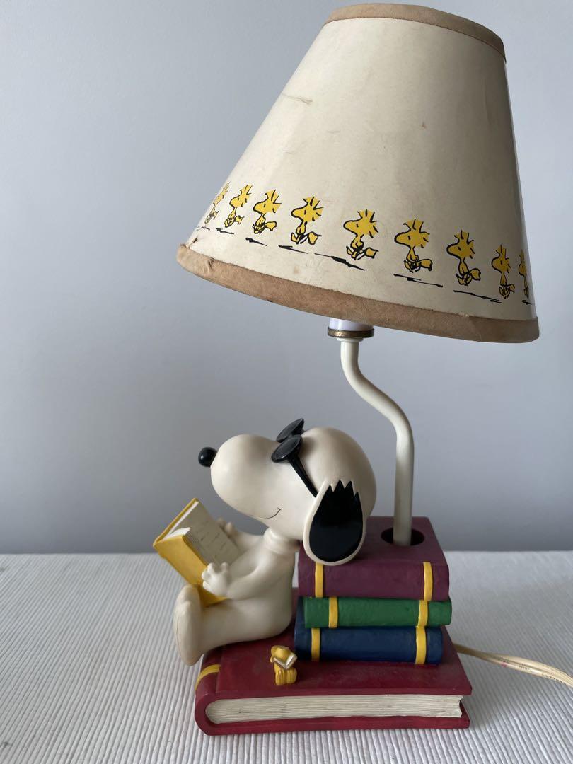 Snoopy PEANUTS Stand Light Vintage Rare from JP 100V | eBay