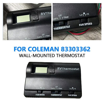 Upgrade 83303862 Heat/Cool T-Stat Wall Thermostat for Coleman 83303362 ...