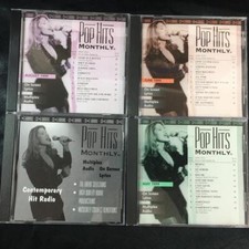 POP HITS MONTHLY KARAOKE SERIES 4 CDs: May, June, July, August 1999