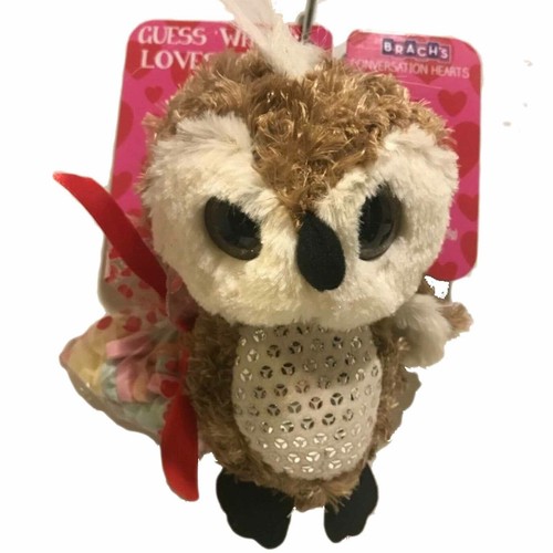 Galerie Guess Whoo Loves You Brach s Conversation Hearts Plush Owl 0