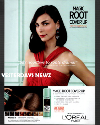 2019 Print Ad for L'oreal Magic Root Cover Up w/ Morena Baccarin