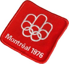 Ancien écusson écusson Jeux Olympiques de Montréal 1976