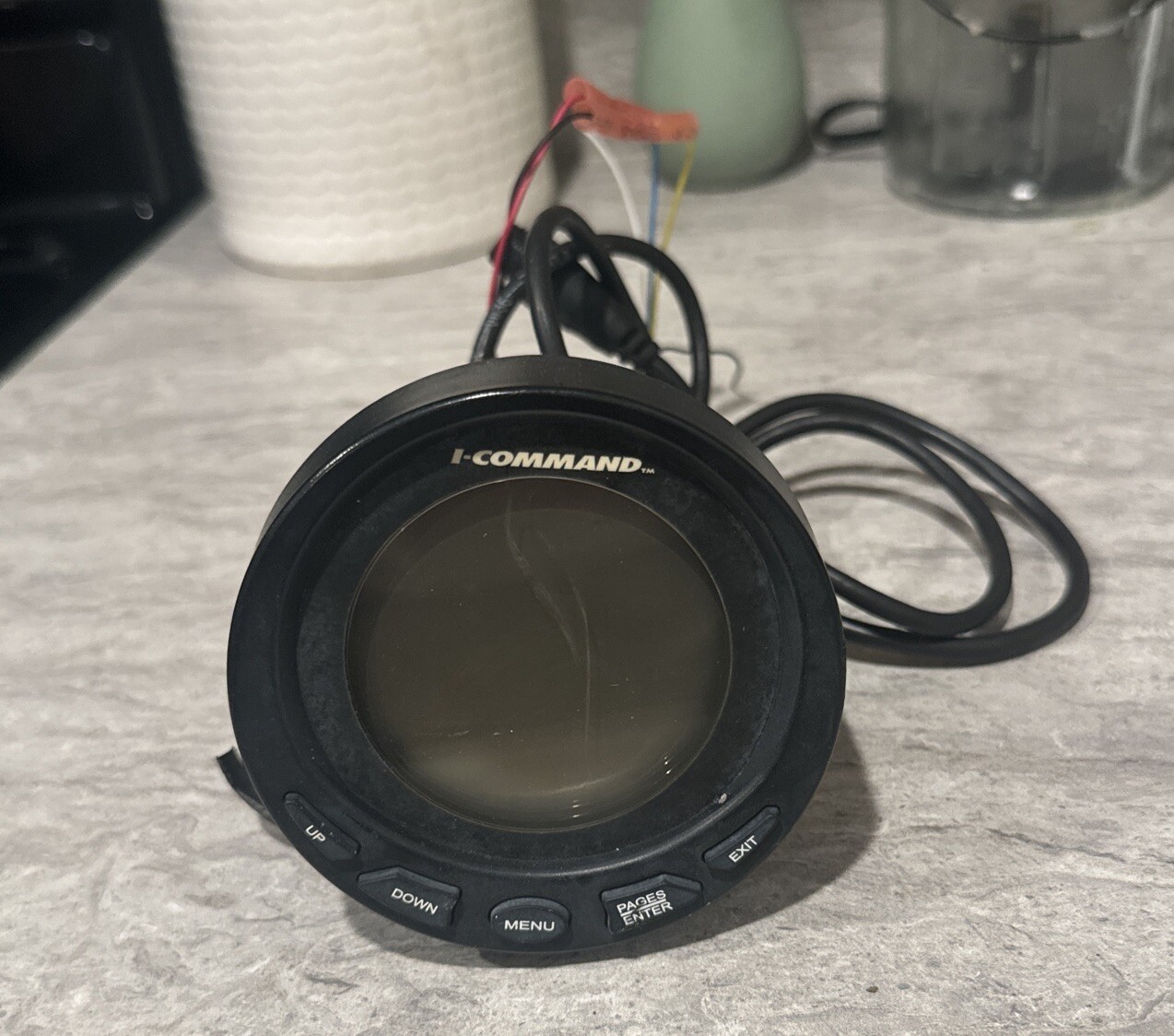 Evinrude Johnson ETEC RPM Tacho Speedo Trim Hour Gauge