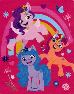 My Little Pony Plush Throw  Blanket Wholesale Lot 40 units $7.00 each Free Shipp