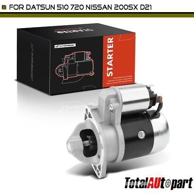 Starter Motor for Datsun 510 1980-1981 200SX 80-83 Nissan 0.8/0.9KW 12V CW 8T