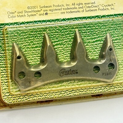 Oster 4 Point Shear Cutter blade Cryotech Wide Diamond Cutter - P2311 Showmaster