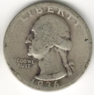 USA - 1936S - Washington ¼ $ - Silver Eagle - Rare - #12778RG