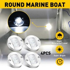 4PCS LED Tail Lamp Marine Boat Transom 12V St...