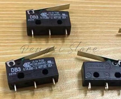 QTY：10    DB3 switch 0.1A gold contact reset button Micro switch DB3C-A1LC