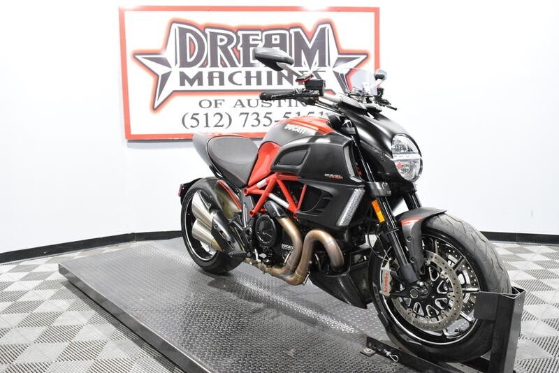 2013 Ducati Diavel Carbon  Dream Machines of Austin  2013 Ducati Diavel Carbon  8359 Miles Red
