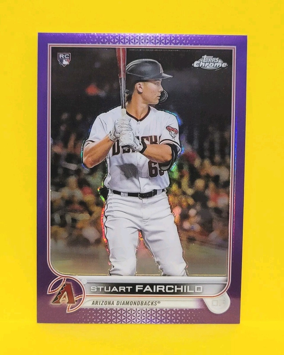 Stuart Fairchild, (RC) 2022 Topps Chrome Purple Refractor Card