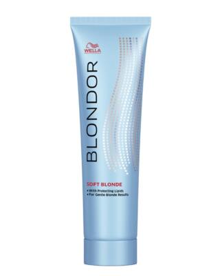 Wella Professionals Blondor Soft Blonde Oil Mixed Cream Lightener - 7 oz