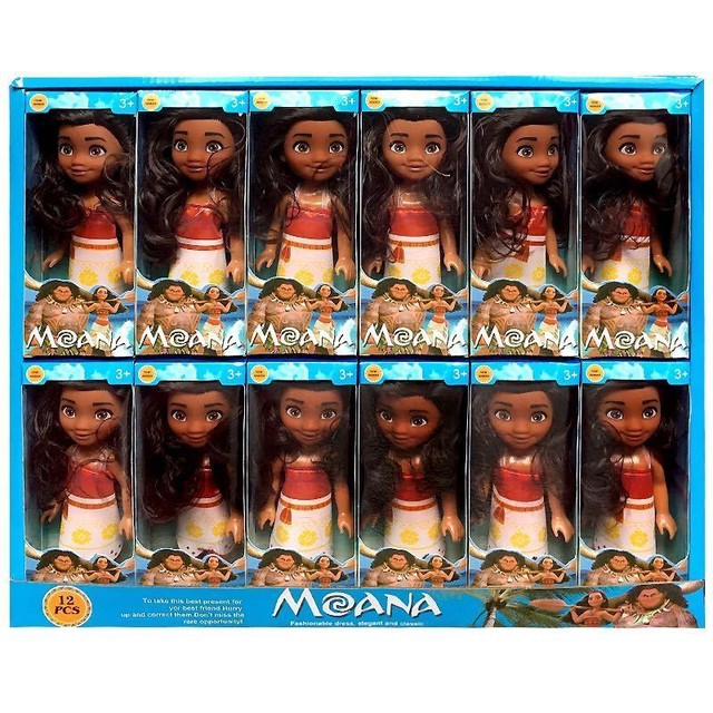 16cm 6 Baby Kid Child Disney Princess Moana Mini Action Figure Doll Toy Decor Tv Movie Character Toys Toys Hobbies