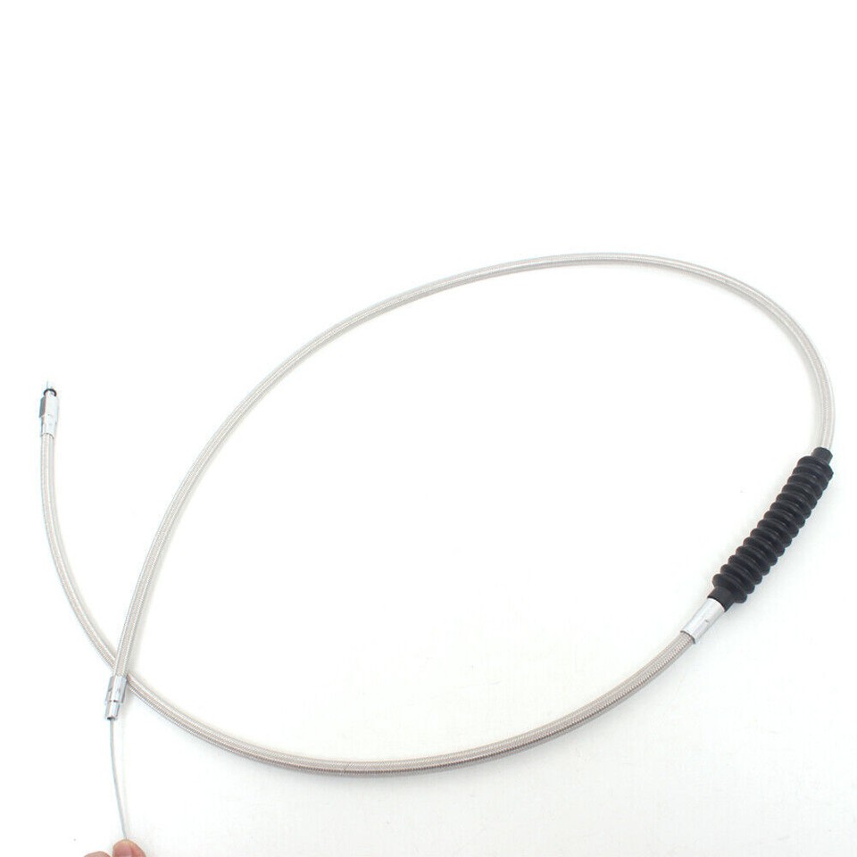 Sportster Clutch Cable Extended Clutch/Throttle Cables For Harley (Iron
