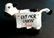 CHICK-FIL-A COW "Eat More Chikin" Plush Toy 2014 Stuffed Animal