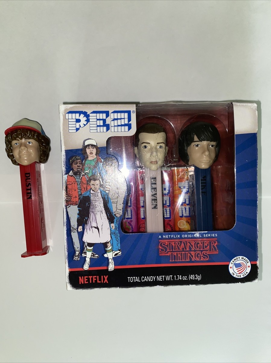 Netflix Stranger Things Eleven & Mike Pez Dispenser Twin Set