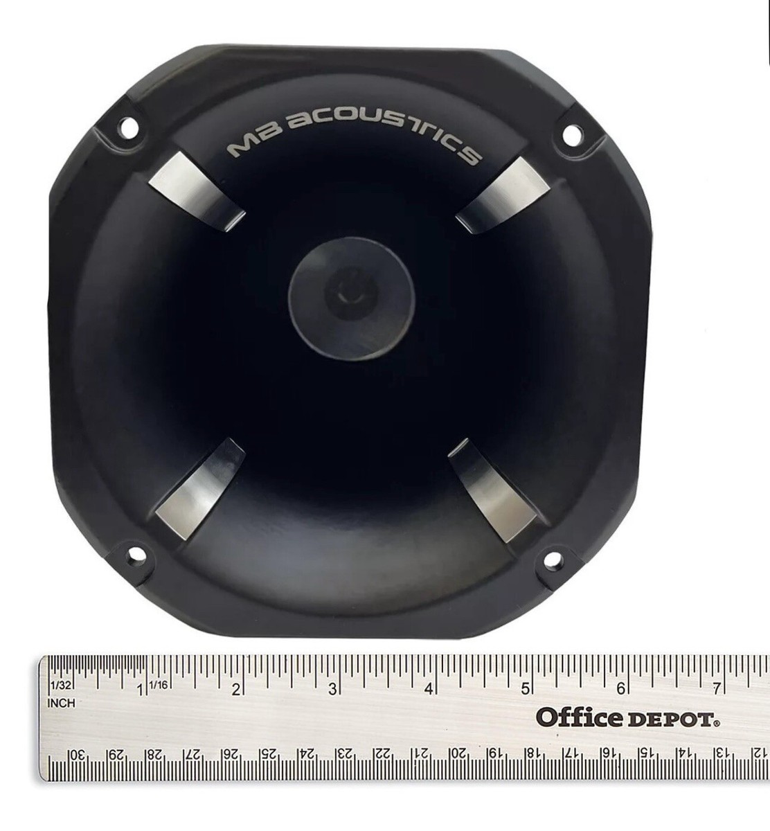 アドオン□高能率97dBホーンツイーター2個セット□ブラック/ブロンズ