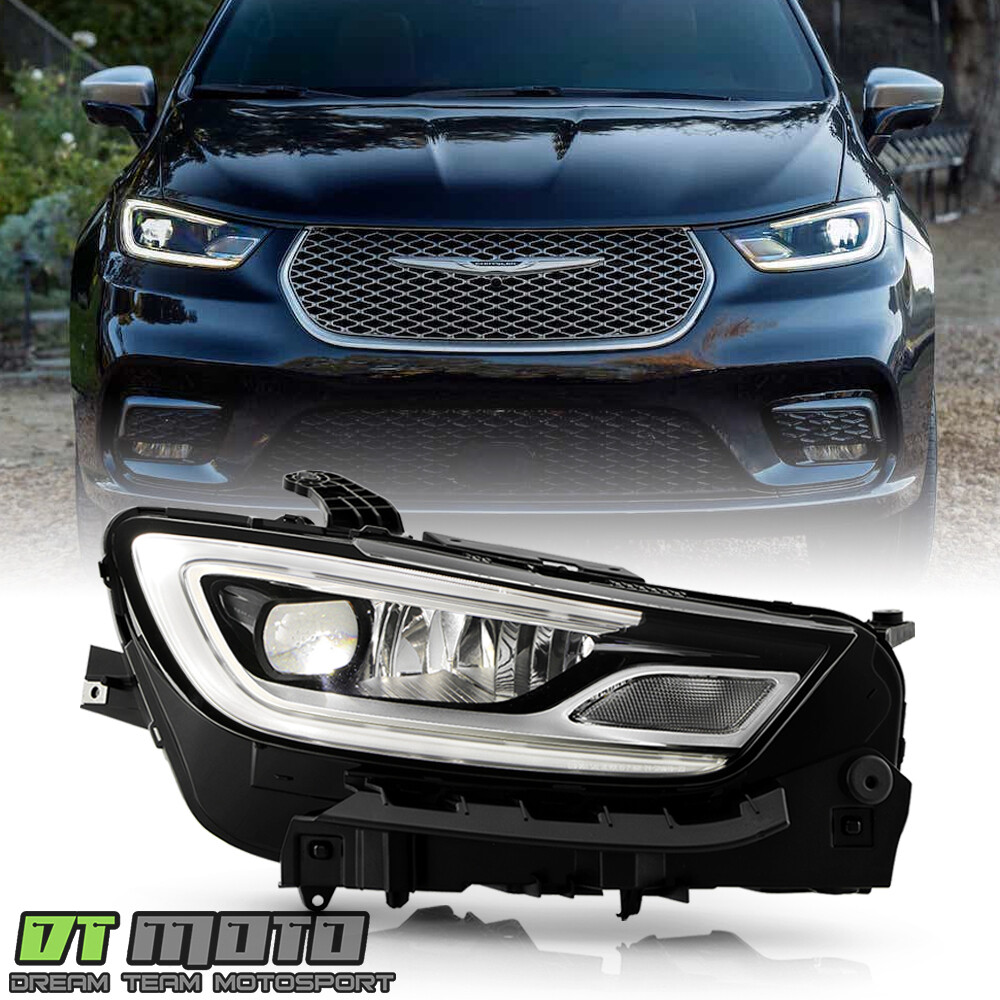 For 2021-2024 Chrysler Pacifica LED DRL Projector Headlight