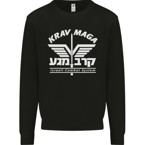 Krav Maga Israeli Defence System MMA Mens Sweatshirt Jumper - Picture 1 of 100