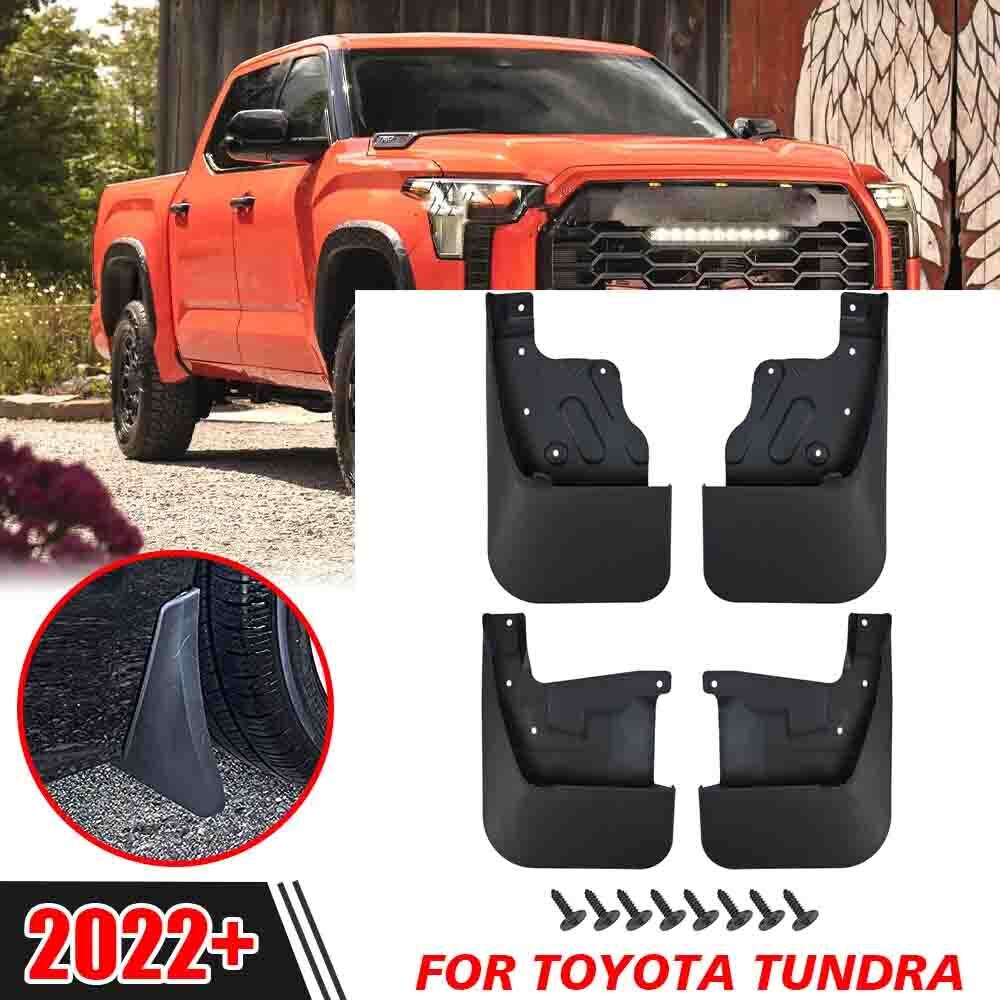 Mud Flaps Kit For Toyota for Tundra Accessories 2022 2023 2024 Mud Splash Guards-image