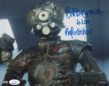 Star Wars - Topps Authentics - Bill Hargreaves signed 4-LOM 8x10 JSA COA
