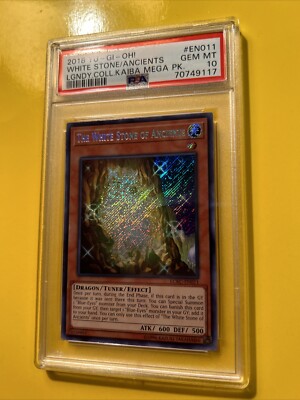 YuGiOh THE WHITE STONE OF ANCIENTS #LCKC-EN011🔥PSA 10 GEM MT
