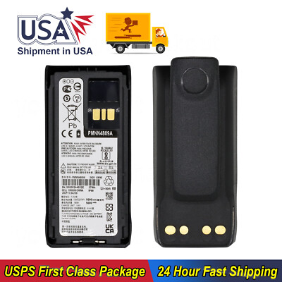 High Capacity 5000mAh For Motorola R7 Walkie Talkie Battery PMNN4809A PMNN4810