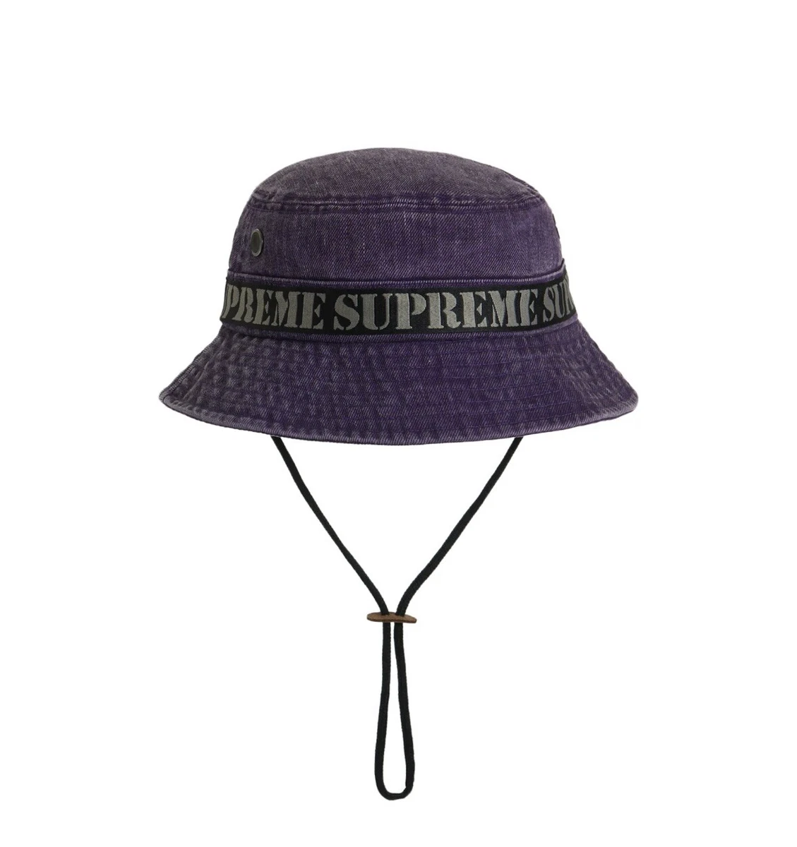 Supreme Stencil Webbing Boonie| Purple| Size M/L| SS23| BOONIE/CRUSHER