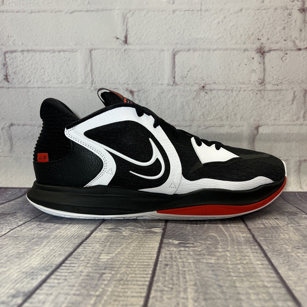 Nike Kyrie Low 5 Black Red White Basket Shoes DJ6012-001 Men's