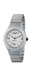 Orologio Hip Hop in Alluminio Silver HWU0579 Uomo | eBay