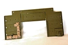 1992 2001 Hasbro GI JOE HEADQUARTERS PART M-6397 ~ Upper Deck Platform ~ VG