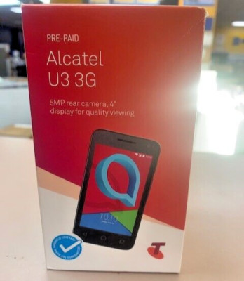 Telstra Alcatel U3   Blue ticked