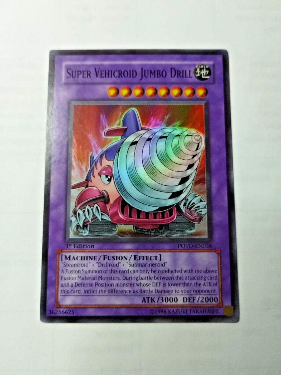 Yu-Gi-Oh! TCG Super Vehicroid Jumbo Drill Power of the Duelist