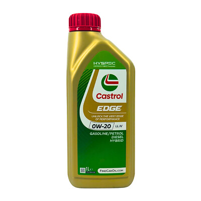 CASTROL Edge 0W-20 LL IV PKW-Motorenöl VW 508 00, VW 509 00, 1 Liter